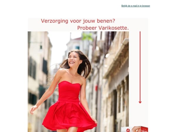 Varikosette voor mooie benen.