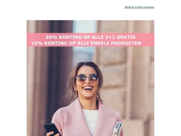 Tot 20% korting, nog een paar uur! ⏰