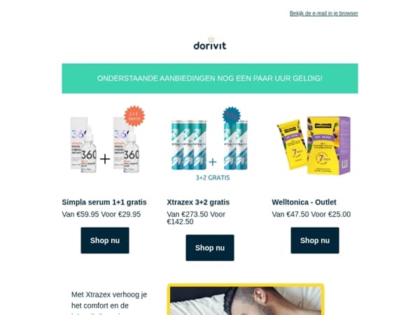 Nog een paar uur! 🛍️