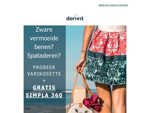 Varikosette met GRATIS Simpla Serum 💓