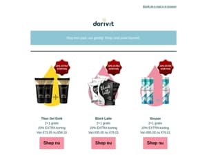 Shop nog een paar uur ⏰