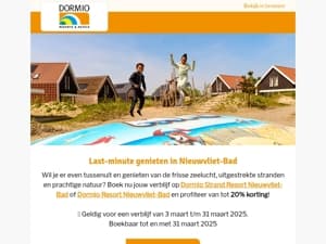 Last-minute genieten in Nieuwvliet-Bad 🏖️