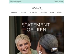 Statement geuren | -15%* op alles & -20%* op alle geuren & geursets