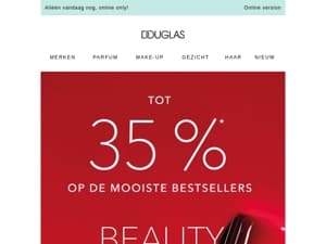 Beauty Sale | Tot -35%* op bestsellers