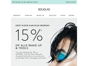 Geef kleur aan Blue Monday! 💙