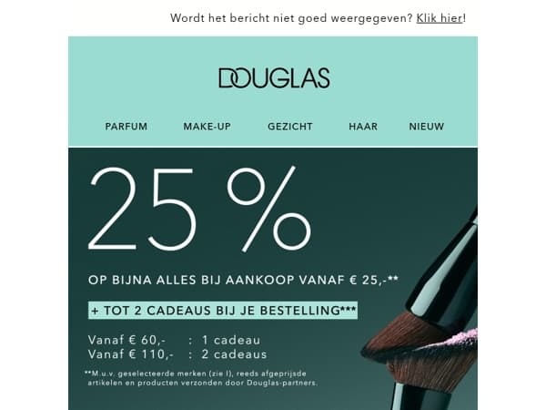 🩷 Happy Singles' Day | -25% op bijna alles bij aankoop vanaf € 25,-**
