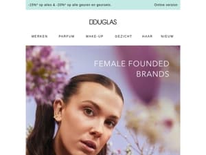 Ontdek female founded brands 💜