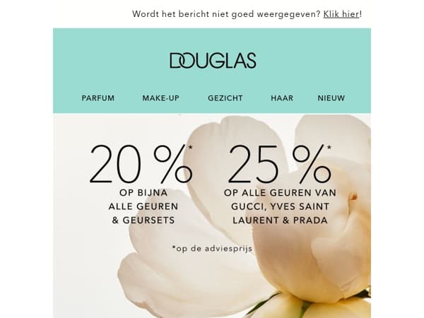 💖 -20%* op alle geuren en geursets