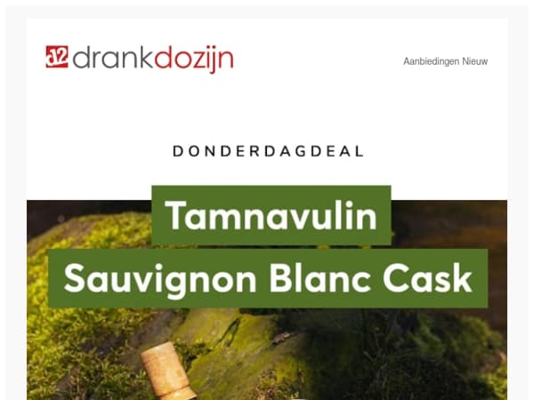 Tamnavulin Sauvignon Blanc Cask Finish 1LTR