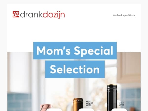 DrankDozijn | Aanbiedingen week 19 | Moederdag