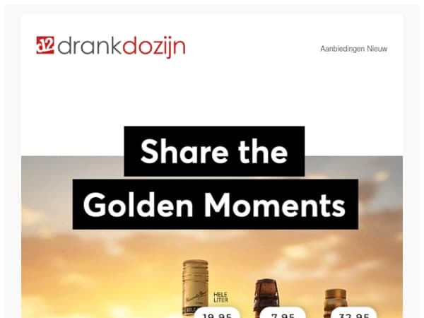 DrankDozijn | Aanbiedingen week 22 | Share Golden Moments