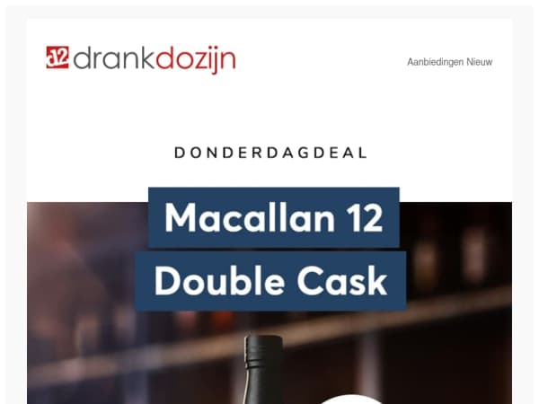 The Macallan 12 years Double Cask 70CL