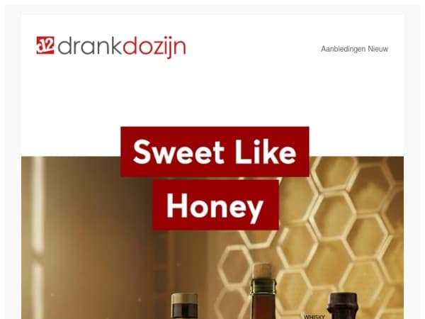 DrankDozijn | Aanbiedingen week 15 | Sweet Like Honey