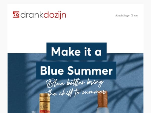 DrankDozijn | Aanbiedingen week 21 | Blue Summer