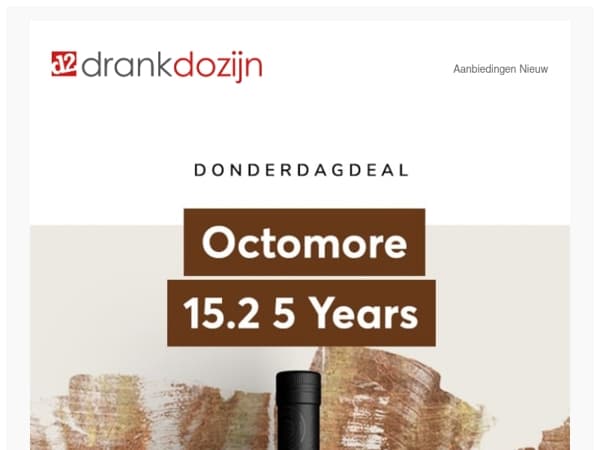 DonderdagDeal | Octomore 15.2 5 years 70CL