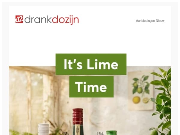 DrankDozijn | Aanbiedingen week 16 | It's Lime Time!
