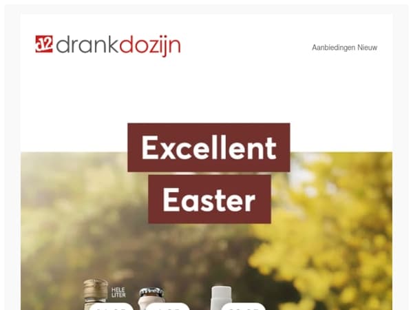 DrankDozijn | Aanbiedingen week 14 | Excellent Easter