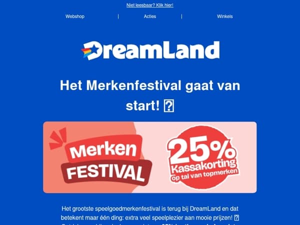 Het Merkenfestival gaat van start!