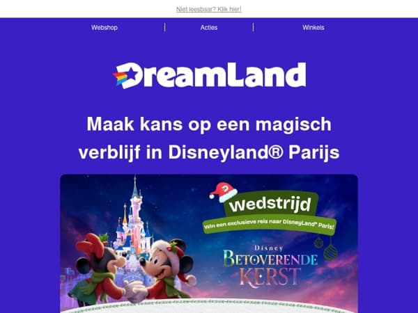 Win een verblijf naar Disneyland Parijs 🏰