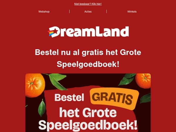 Bestel alvast gratis het Grote Speelgoedboek