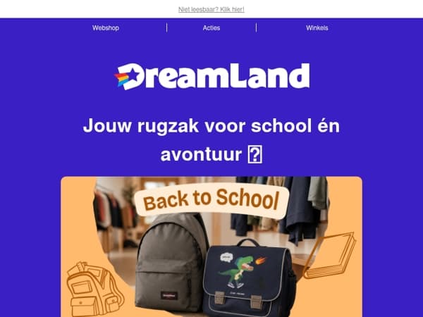Alles voor jouw grootste avonturen! 😁


