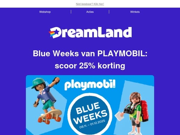 Blue weeks van PLAYMOBIL 👀