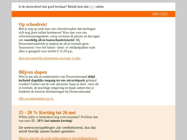 Waar kun jij van genieten?