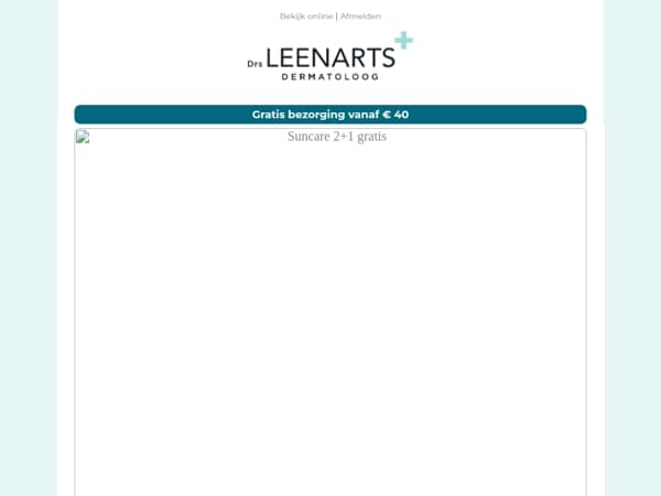 Nu 1+1 gratis op alle Suncare 🔆