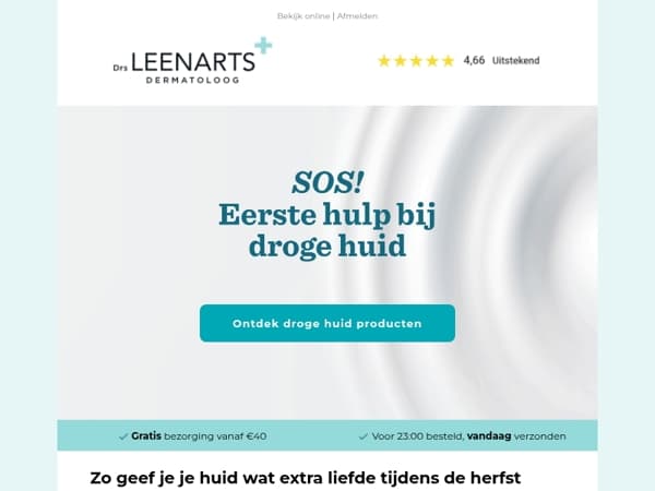 Droge benen, schilfers of eczeem? Zo help je je huid 🍂