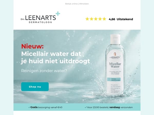 NIEUW: Micellair Water💧