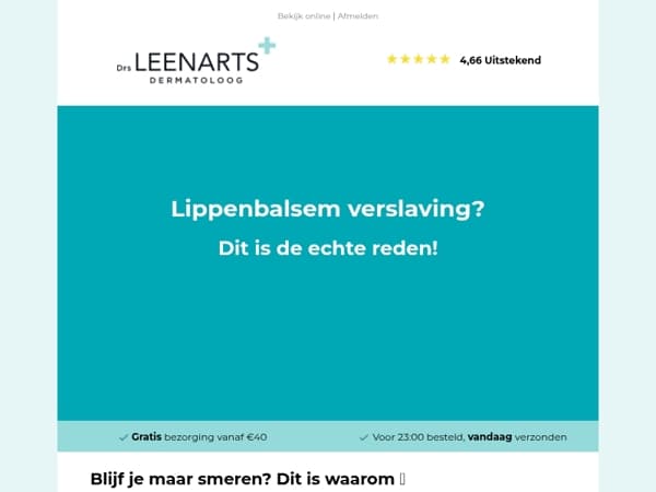 Lippenbalsem: waarom blijf je maar smeren? 👄