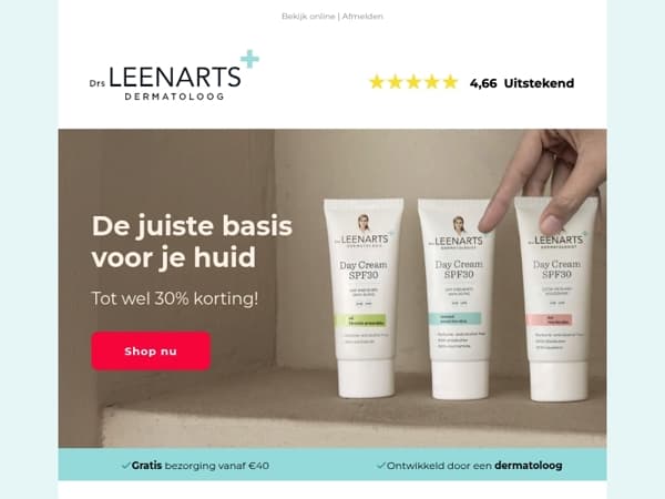Twee crèmes, één doel: gezonde huid 🤍
