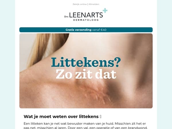 Waar of niet waar: kun je littekens wegsmeren?