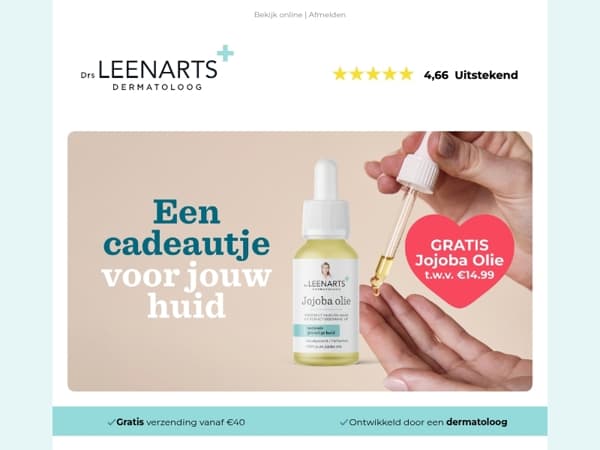 Jojoba olie cadeau op Moederdag❤️