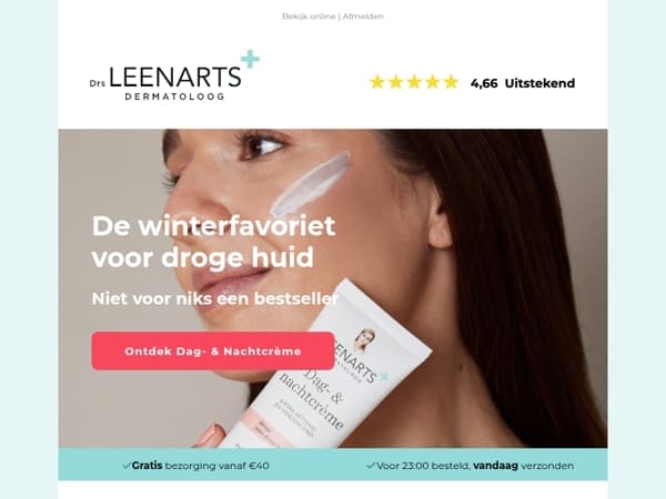 Dé favoriet voor de droge gezichtshuid– ontdek waarom