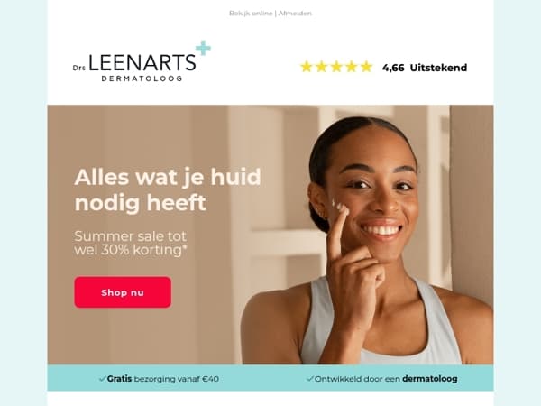Het is summer sale! ☀️