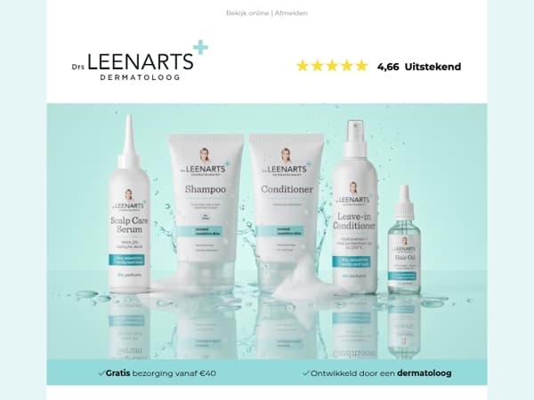 NIEUW: Parfumvrije haarverzorging