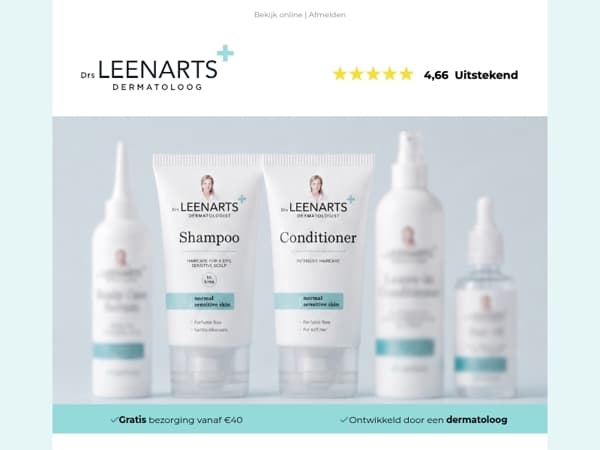 NIEUW: haarverzorging zonder parfum