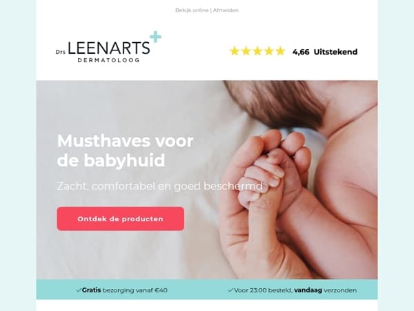 Zo bescherm je je baby’s huid 👶