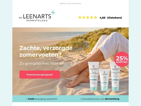 Zachte, verzorgde zomervoeten? 👣