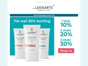 Stapelkorting: tot 30% korting op alles 🚨