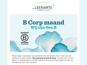 Maart = B Corp-maand! 🌍