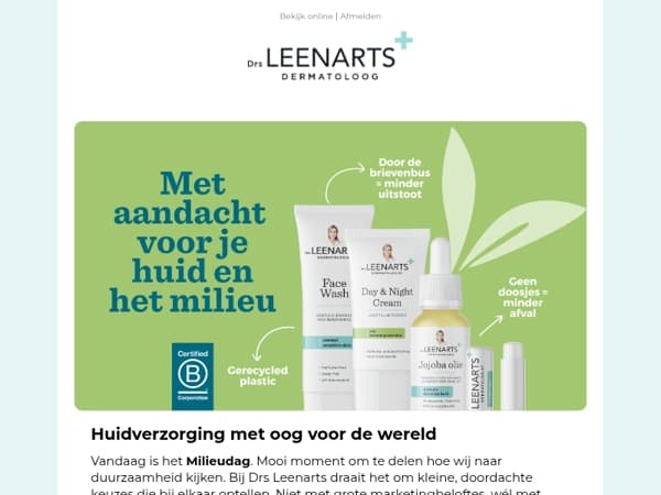 Duurzaamheid zit in ons DNA 💚