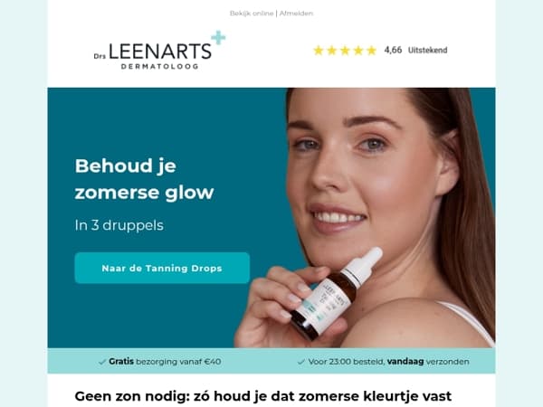 Je zomerse kleurtje behouden? Zó doe je dat 🌞