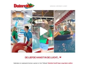 De liefde hangt in de lucht! ❤️