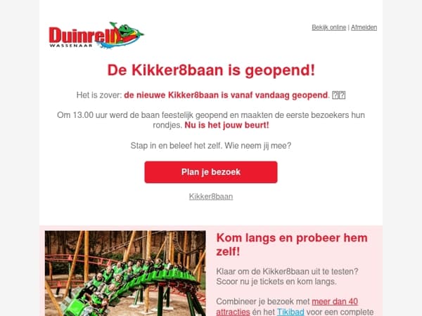 De Kikker8baan is geopend! 🐸🎉