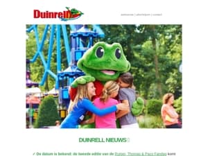 Duinrell nieuws 🐸📢