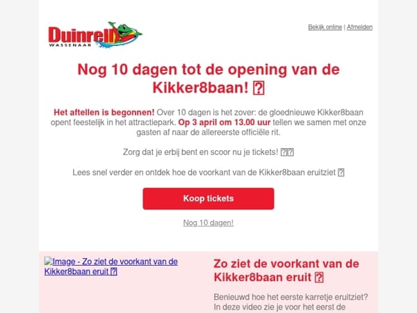 Zo ziet de Kikker8baan eruit 👀