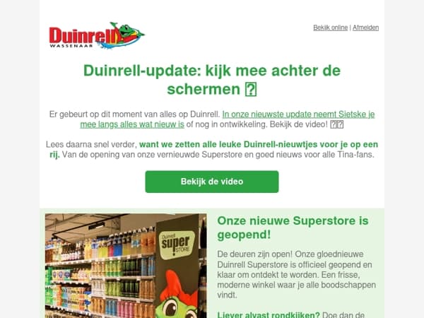 Duinrell-updates: dit is er nieuw 👀