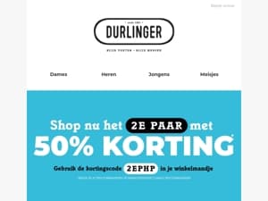 2E PAAR 50%!